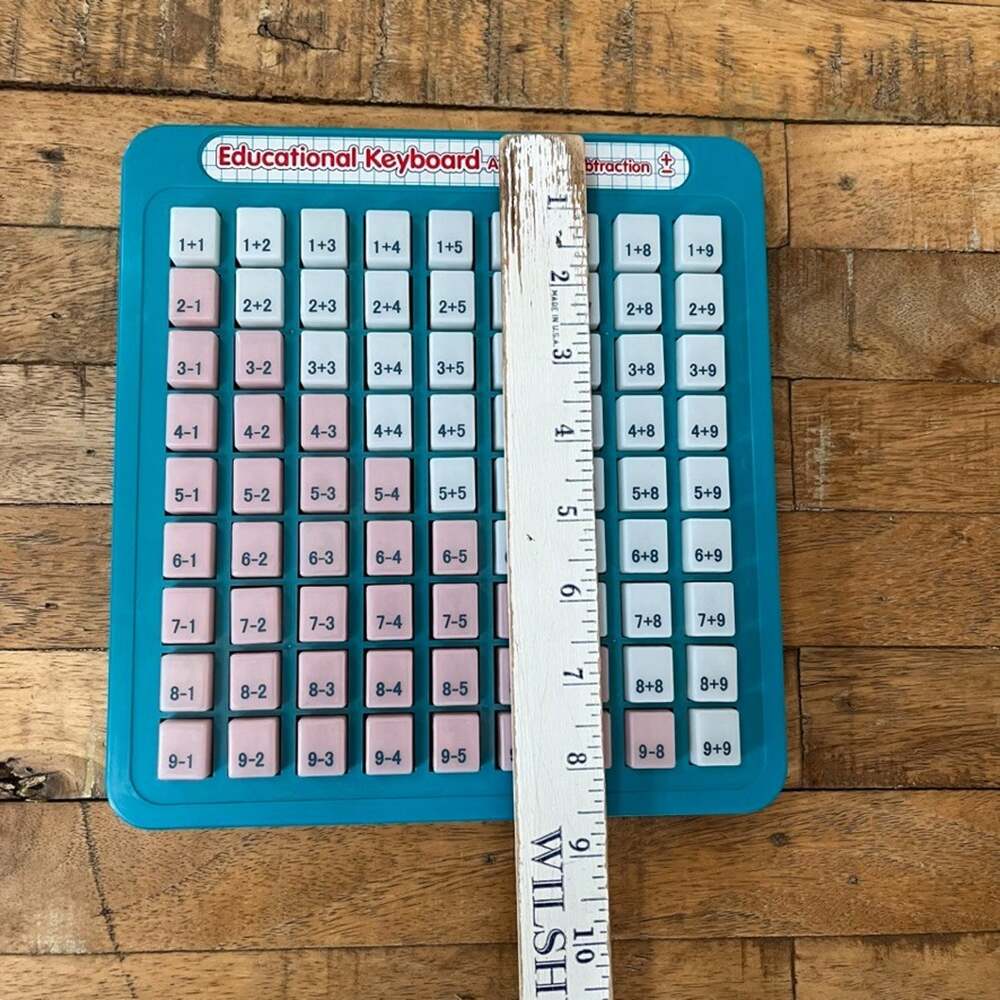 Educational Keyboard Math Machines Multiplication Addition & Subtraction - Picture 11 of 13